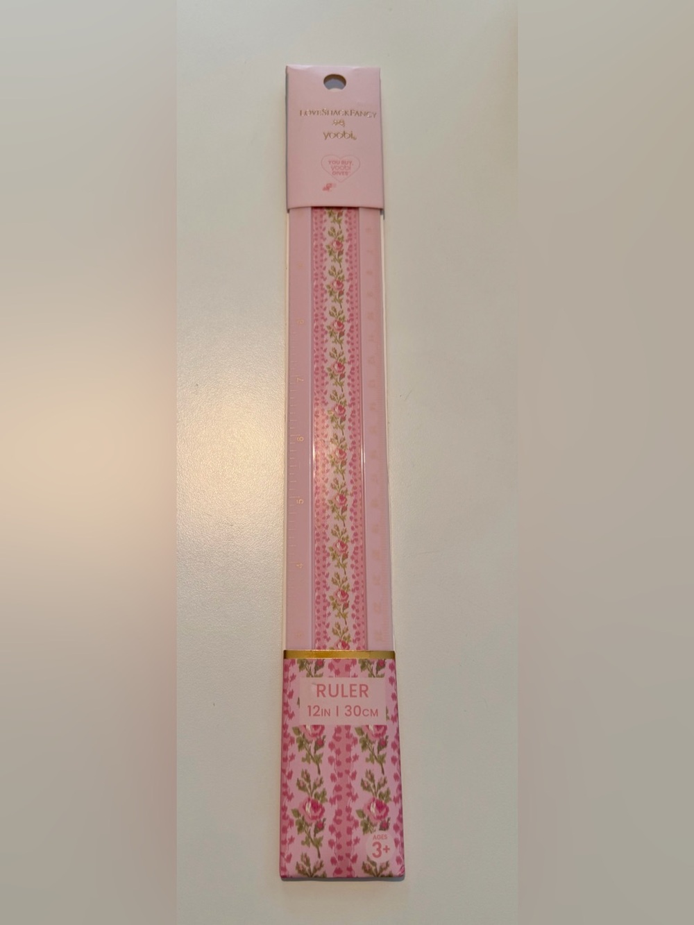 LoveShackFancy x Yoobi Blooming Heirloom 12” Ruler
